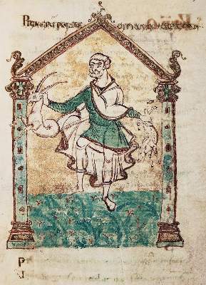 Bild Nr.1: 138-1123 Wandalbert von Prüm.: (Faksimile)