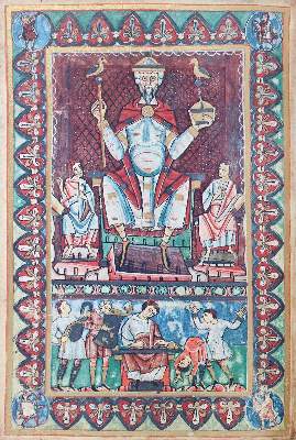 Bild Nr.1: 138-1126 Werdener Psalter.: (Faksimile)
