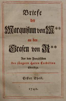 Bild Nr.1: 138-1187 Crebillon,(C.P.J.)de.: (Erotika - Galantes)