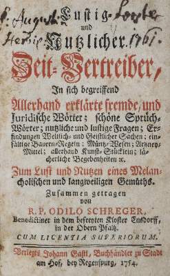 Bild Nr.1: 138-1212 Schreger,O.: (Kultur- und Sittengeschichte)