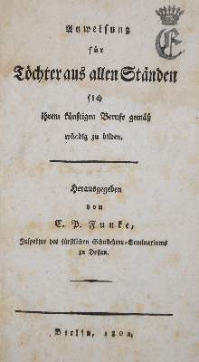 Bild Nr.1: 138-1237 Funke,C.P.: (Pädagogik)