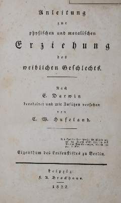 Bild Nr.1: 138-1239 Hufeland,C.W.: (Pädagogik)