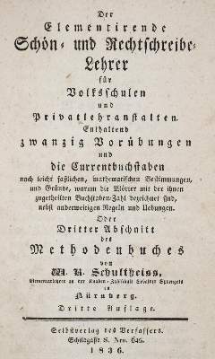 Bild Nr.1: 138-1247 Schultheiss,W.K.: (Pädagogik)