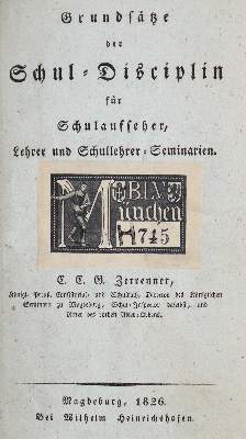 Bild Nr.1: 138-1255 Zerenner,C.C.G.: (Pädagogik)