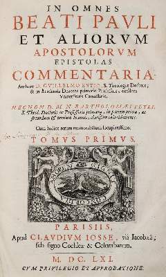 Bild Nr.1: 138-126 Estius (Hessels van Est),W.: (Alte Drucke, Handschriften und Theologie)