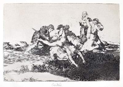 Bild Nr.16: 138-1345 Goya, Francisco de: (Literatur und illustrierte Bücher bis 19.Jahrhundert)