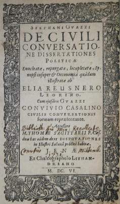 Bild Nr.1: 138-138 Gauzzo,S.: (Alte Drucke, Handschriften und Theologie)