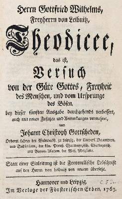 Bild Nr.2: 138-1380 Leibniz,G.W.: (Literatur und illustrierte Bücher bis 19.Jahrhundert)