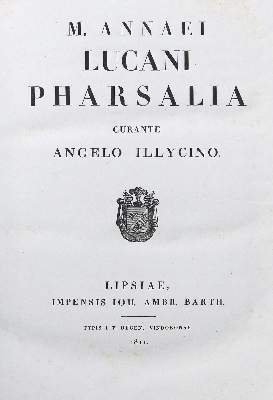 Bild Nr.2: 138-1387 Lucanus,M.A.: (Literatur und illustrierte Bücher bis 19.Jahrhundert)