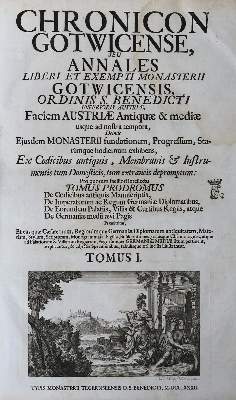 Bild Nr.3: 138-143 (Bessel,G. u. F.J.v.Hahn).: (Göttweih)