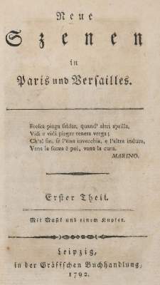 Bild Nr.2: 138-1444 (Vulpius C. A.),: (Literatur und illustrierte Bücher bis 19.Jahrhundert)