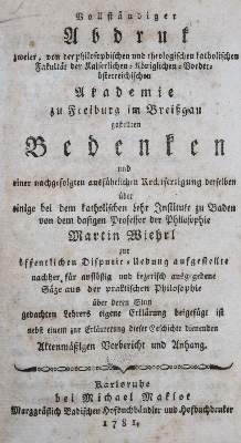 Bild Nr.1: 138-1447 Wiehrl,M.: (Literatur und illustrierte Bücher bis 19.Jahrhundert)