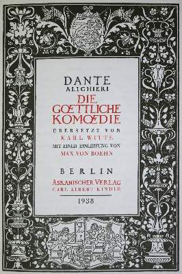 Bild Nr.1: 138-1454 Askanischer Verlag.: (Literatur und illustrierte Bücher 20.Jahrhundert - Alte Literatur in modernen Ausgaben)
