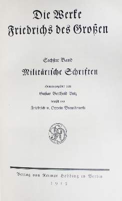 Bild Nr.2: 138-1492 Volz,G.B. (Hrsg.).: (Friedrich II.)