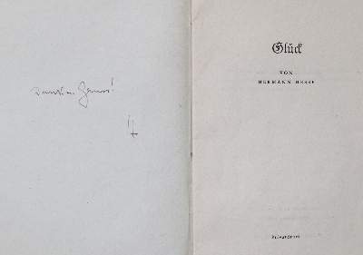 Bild Nr.3: 138-1511 Hesse,H.: (Literatur und illustrierte Bücher 20.Jahrhundert - Alte Literatur in modernen Ausgaben)