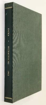 Bild Nr.25: 138-1522 Kafka,F.: (Literatur und illustrierte Bücher 20.Jahrhundert - Alte Literatur in modernen Ausgaben)
