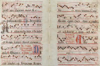 Bild Nr.2: 138-156 Antiphonar.: (Handschriften)