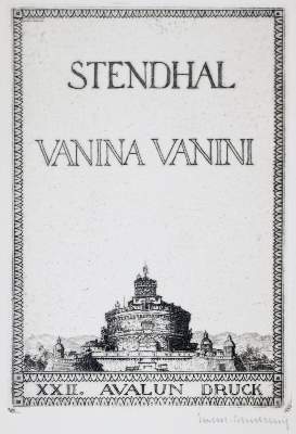 Bild Nr.2: 138-1596 Stendhal (d.i. H.Beyle).: (Schultheiss)