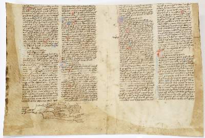 Bild Nr.1: 138-160 Perlbibel.: (Handschriften, Einbandmakulatur)