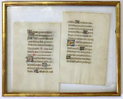 Bild Nr.6: 138-160 Perlbibel.: (Handschriften, Einbandmakulatur)