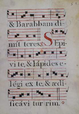 Bild Nr.1: 138-163 Graduale.: (Handschriften)