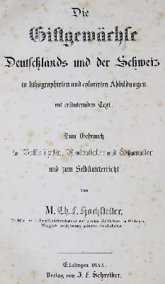 Bild Nr.1: 138-1630 Hochstetter,C.F.: (Botanik)