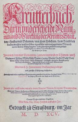 Bild Nr.1: 138-1636 Bock,H.: (Botanik, Kräuterbücher)
