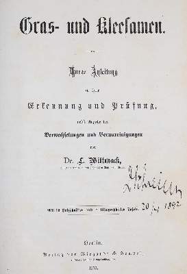 Bild Nr.2: 138-1660 Sammlung: (Botanik)