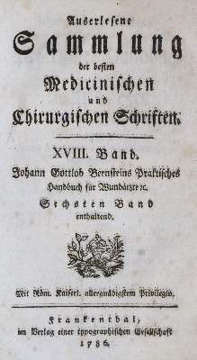 Bild Nr.1: 138-1683 Bernstein,J.G.: (Medizin)