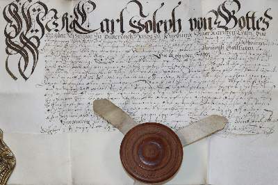 Bild Nr.1: 138-169 Lehensbrief: (Handschriften)