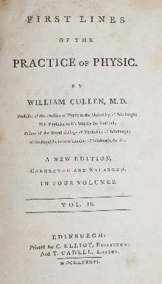 Bild Nr.1: 138-1692 Cullen,W.: (Medizin)