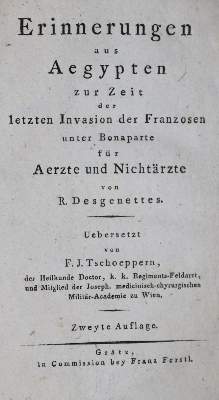 Bild Nr.1: 138-1694 Desgenettes R(ene Nicolas Dufriche),: (Medizin)