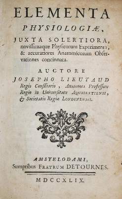 Bild Nr.1: 138-1712 Lieutaud,J.: (Medizin)