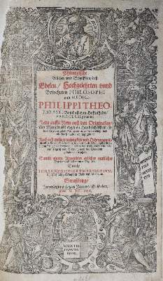 Bild Nr.2: 138-1723 Paracelsus (d.i. T.B.v. Hohenheim).: (Medizin)