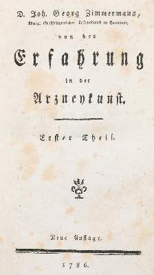 Bild Nr.2: 138-1732 Zimmermann,J.G.: (Medizin, Pharmazie)