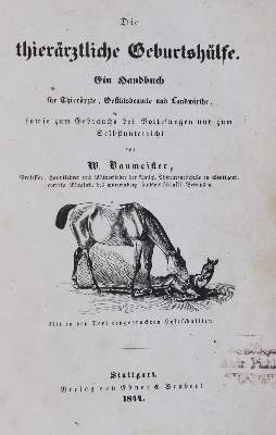Bild Nr.1: 138-1752 Drei Werke:: (Medizin, Veterinärmedizin, Pferde)