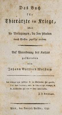 Bild Nr.2: 138-1756 Wolstein,J.G.: (Medizin, Veterinärmedizin)