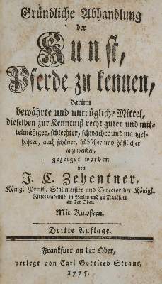 Bild Nr.2: 138-1793 Zehentner,J.C.: (Zoologie, Pferde)