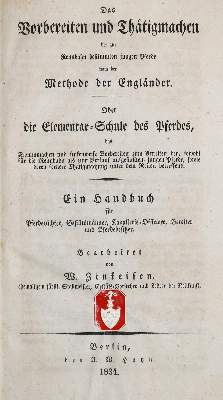 Bild Nr.1: 138-1794 Zinkeisen,W.: (Zoologie, Pferde)