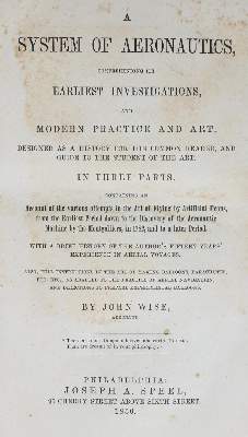 Bild Nr.1: 138-1829 Wise,J.: (Verschiedene Gebiete - Varia, Aeronautik)