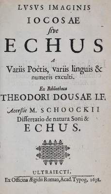 Bild Nr.1: 138-1830 Schoock,M..: (Verschiedene Gebiete - Varia, Akustik, Echo)