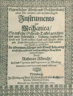 Bild Nr.1: 138-1831 Albrecht,A.: (Verschiedene Gebiete - Varia)
