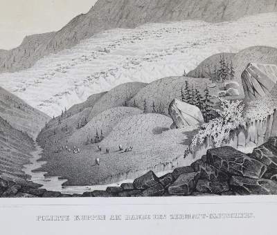 Bild Nr.6: 138-1936 Agassiz,L.: (Verschiedene Gebiete - Varia, Geologie - Mineralogie u. Paläontologie, Gletscher)