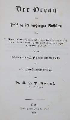 Bild Nr.2: 138-2018 Nowak,A.F.P.: (Verschiedene Gebiete - Varia, Meereskunde)
