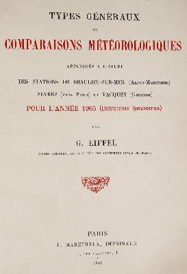 Bild Nr.1: 138-2022 Eiffel,G.: (Verschiedene Gebiete - Varia, Meteorologie)