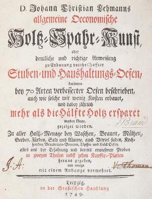 Bild Nr.21: 138-2036 Lehmann,J.C.: (Verschiedene Gebiete - Varia, Ofenbau)
