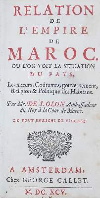 Bild Nr.1: 138-2099 (Pidou) de Saint Olon,(F.).: (Afrika, Marokko)