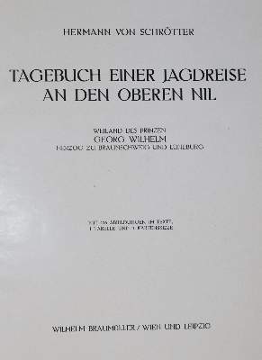 Bild Nr.2: 138-2105 Schrötter,H.v.: (Afrika)