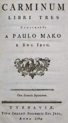 Bild Nr.2: 138-211 Mako (de Kerek-Gede) Paul,: (Jesuitendruckerei)