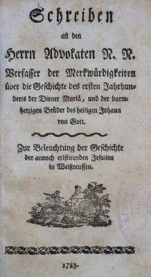 Bild Nr.1: 138-213 Weissrußland.: (Jesuiten)
